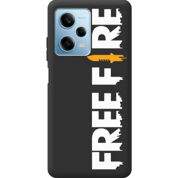 Чохол BoxFace для Xiaomi Redmi Note 12 Pro+ 5G Free Fire White Logo