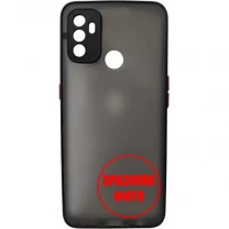 DM Чохол Bumper Matte для Xiaomi Poco M5 Black/Red