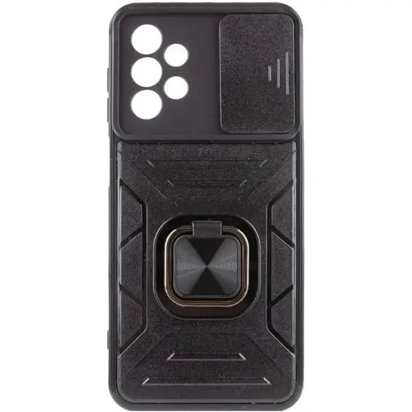 Чохол Camshield Flash Ring для Samsung A53 A536 Чорний