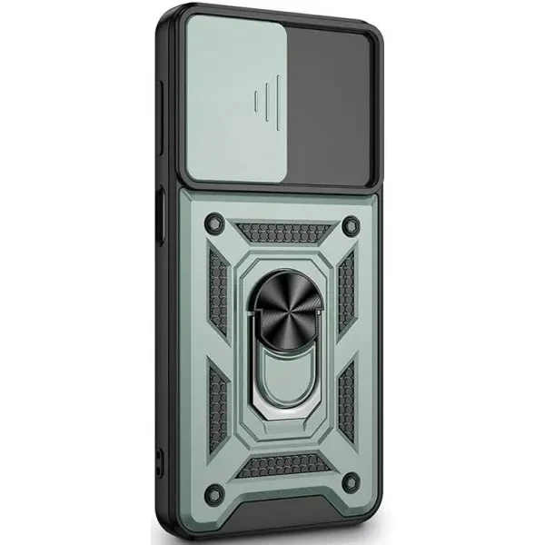 Чохол Camshield Serge Ring for Magnet для Samsung A13 4G Зелений 2