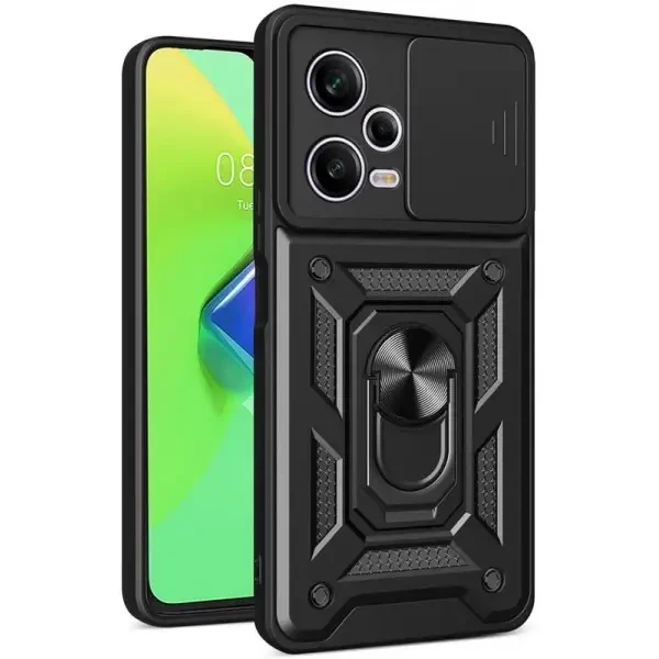 Чохол Camshield Serge Ring для Xiaomi Redmi Note 12 Pro+ 5G Чорний