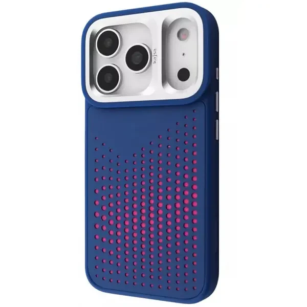Чохол Kajsa Circle with Magnetic Ring iPhone 17 Pro Max Blue