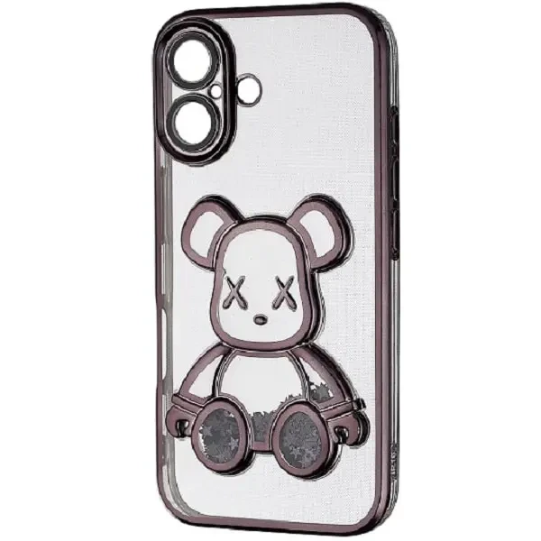 DM Чохол Shining Bear Case Protected Camera iPhone 16 Black