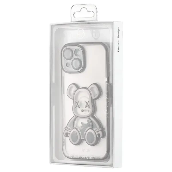 DM Чохол Shining Bear Case для iPhone 15 Black 2