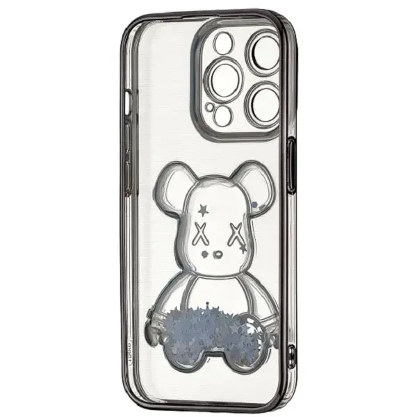 DM Чохол Shining Bear Case для iPhone 15 Pro Black 3