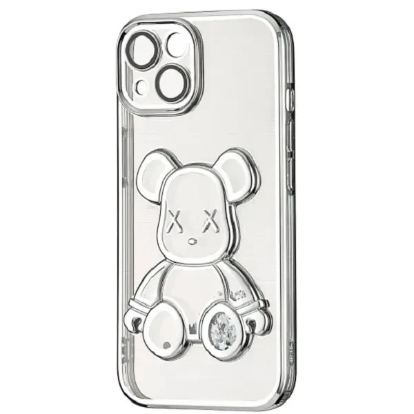 DM Чохол Shining Bear Case для iPhone 15 Silver