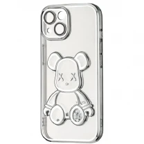 DM Чохол Shining Bear Case для iPhone 15 Silver