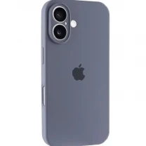 Apple Чохол Silicone Case Full Camera для iPhone 16 Lavender Gray