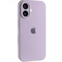 Apple Чохол Silicone Case Full Camera для iPhone 16 Lilac