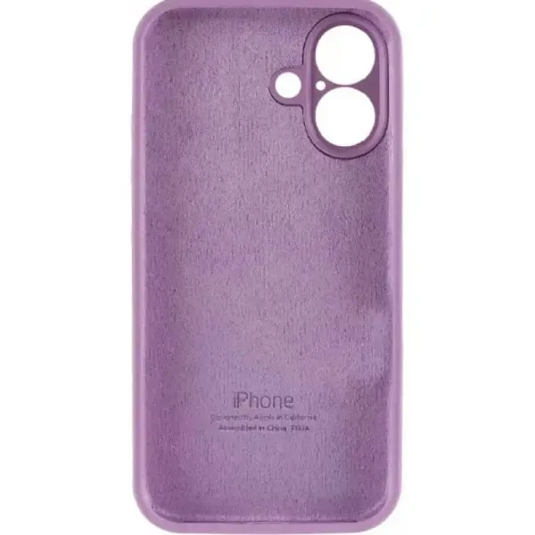 Apple Чохол Silicone Case Full Camera для iPhone 16 Lilac Pride 2