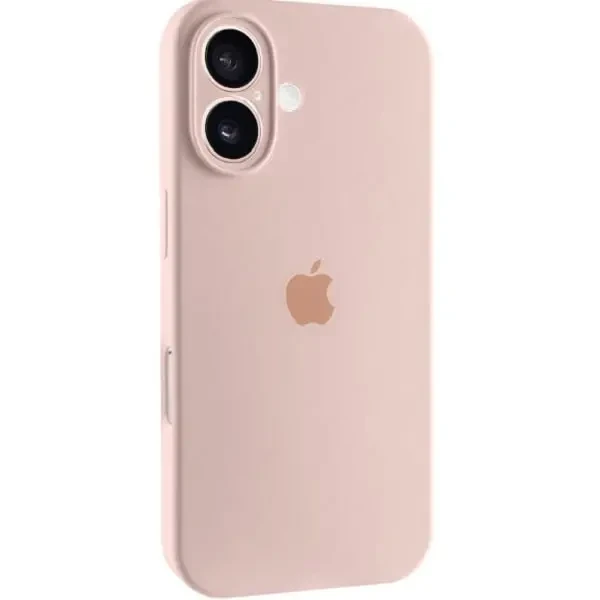 Apple Чохол Silicone Case Full Camera для iPhone 16 Pink Sand