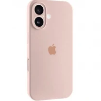 Apple Чохол Silicone Case Full Camera для iPhone 16 Pink Sand