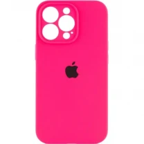 DM Чохол Silicone Case Full Camera для iPhone 16 Pro Barbie Pink