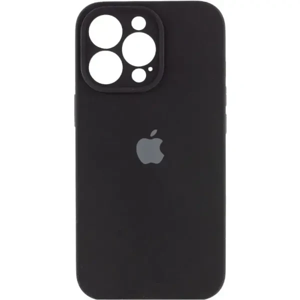 DM Чохол Silicone Case Full Camera для iPhone 16 Pro Black