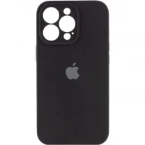 DM Чохол Silicone Case Full Camera для iPhone 16 Pro Black