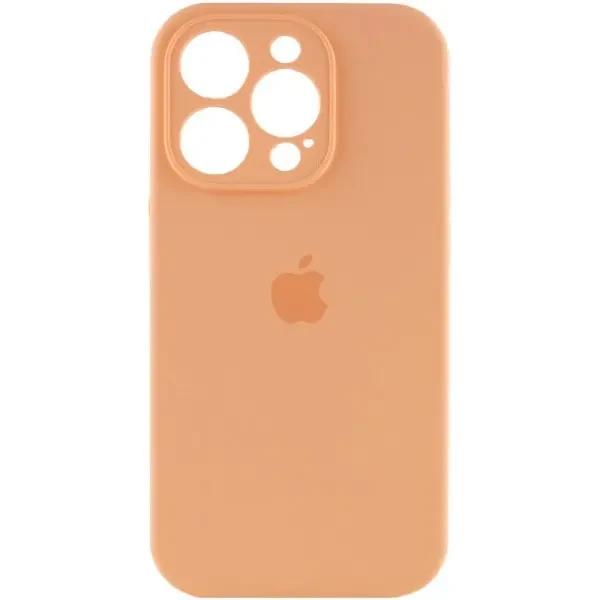 DM Чохол Silicone Case Full Camera для iPhone 16 Pro Cantaloupe