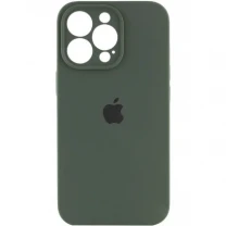DM Чохол Silicone Case Full Camera для iPhone 16 Pro Cyprus Green