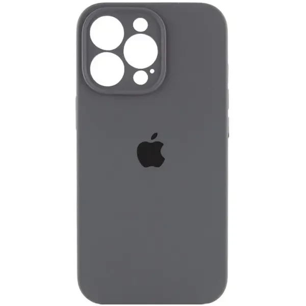 DM Чохол Silicone Case Full Camera для iPhone 16 Pro Dark Gray