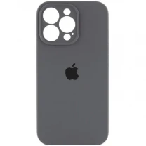 DM Чохол Silicone Case Full Camera для iPhone 16 Pro Dark Gray