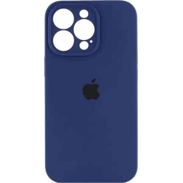 DM Чохол Silicone Case Full Camera для iPhone 16 Pro Deep Navy