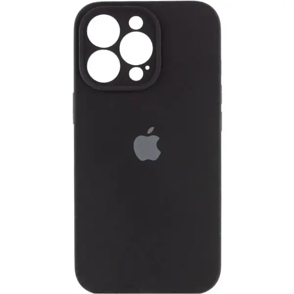 DM Чохол Silicone Case Full Camera для iPhone 16 Pro Max Black