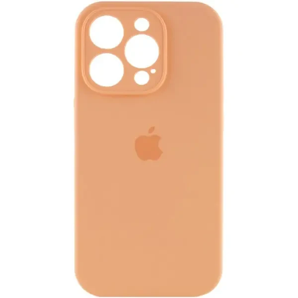 DM Чохол Silicone Case Full Camera для iPhone 16 Pro Max Cantaloupe
