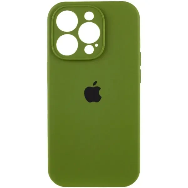 DM Чохол Silicone Case Full Camera для iPhone 16 Pro Max Dark Olive
