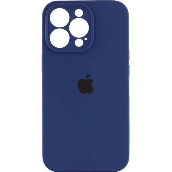 DM Чохол Silicone Case Full Camera для iPhone 16 Pro Max Deep Navy