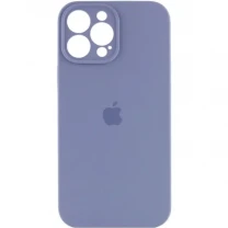 DM Чохол Silicone Case Full Camera для iPhone 16 Pro Max Lavender Gray