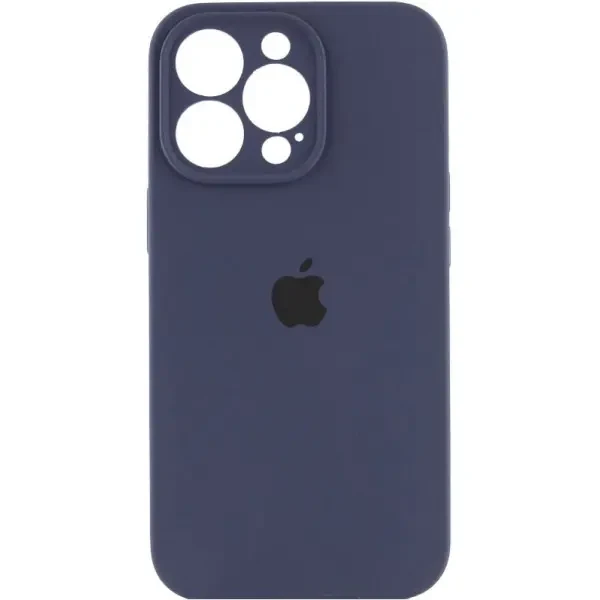 DM Чохол Silicone Case Full Camera для iPhone 16 Pro Max Midnight Blue