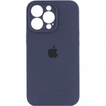 DM Чохол Silicone Case Full Camera для iPhone 16 Pro Max Midnight Blue