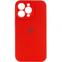 DM Чохол Silicone Case Full Camera для iPhone 16 Pro Max Red