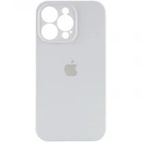 DM Чохол Silicone Case Full Camera для iPhone 16 Pro Max White