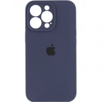 DM Чохол Silicone Case Full Camera для iPhone 16 Pro Midnight Blue