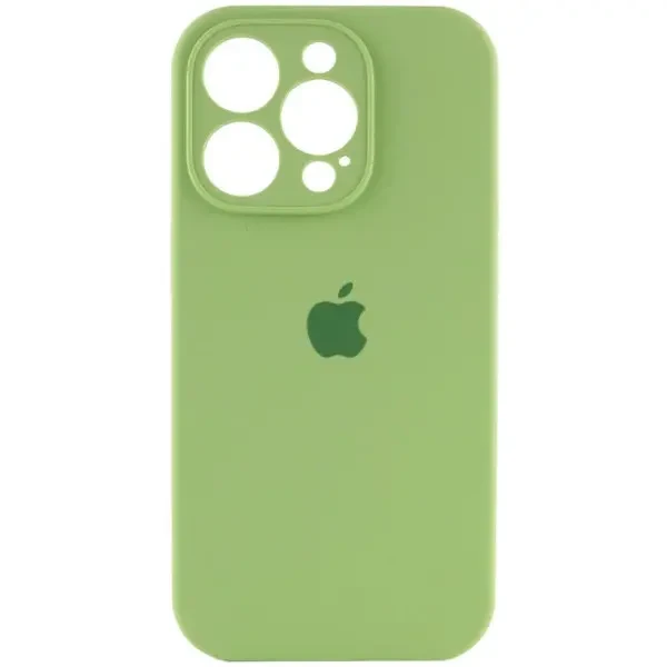 DM Чохол Silicone Case Full Camera для iPhone 16 Pro Mint