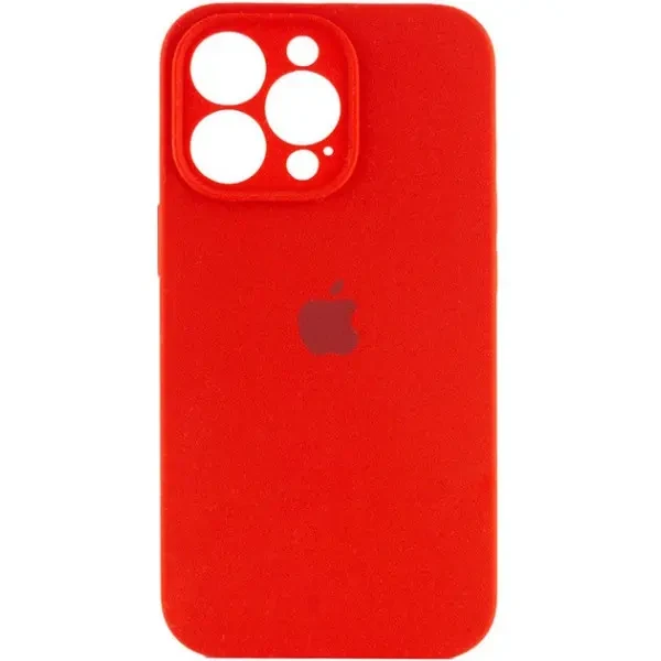 DM Чохол Silicone Case Full Camera для iPhone 16 Pro Red