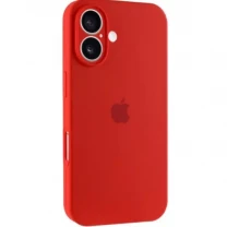 Apple Чохол Silicone Case Full Camera для iPhone 16 Red