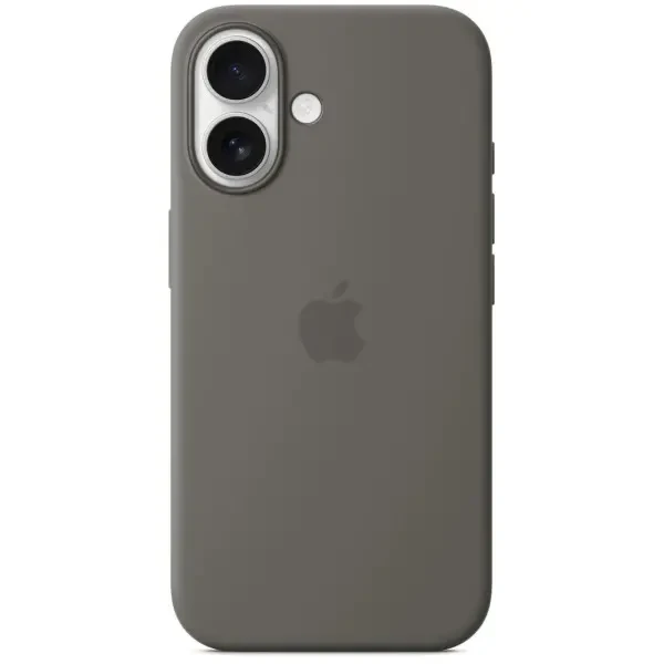 DM Чохол Silicone Case with MagSafe для iPhone 16 Stone Gray