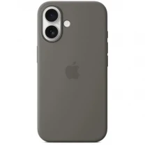 DM Чохол Silicone Case with MagSafe для iPhone 16 Stone Gray