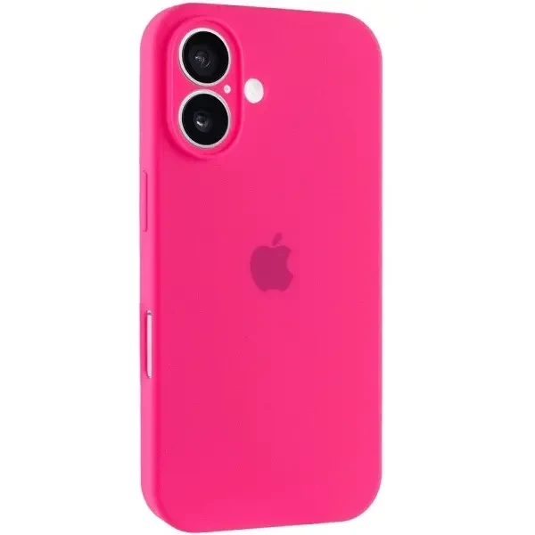 DM Чохол Silicone Case для iPhone 17 Neon Pink