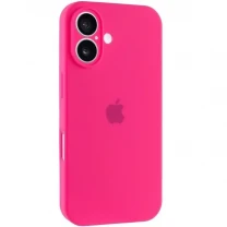 DM Чохол Silicone Case для iPhone 17 Neon Pink