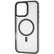 DM Чохол Silicone Matte Case with MagSafe для iPhone 16 Pro Max Black