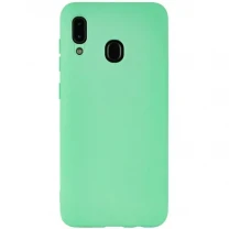 Чохол Soft Cover під магнітний тримач для Samsung A40 2019 A405 Green
