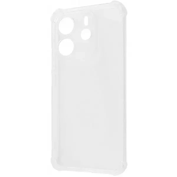 Чохол WXD cилікон 0.8 mm HQ для Xiaomi Redmi Note 14 4G EU Прозорий