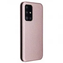Чохол-книжка Anomaly Carbon для Samsung A73 A736 Rose Gold