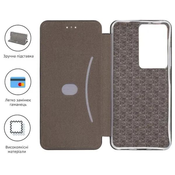 Чохол-книжка ArmorStandart G-Case для Realme C71 4G Black (ARM83912) 3