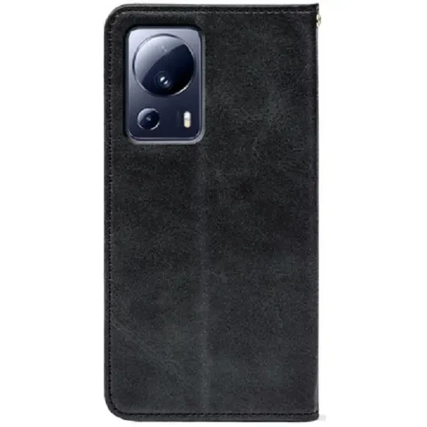 Чохол-книжка Crazy Horse Clasic для Xiaomi 13 Lite 5G Grafit (Strong) 2