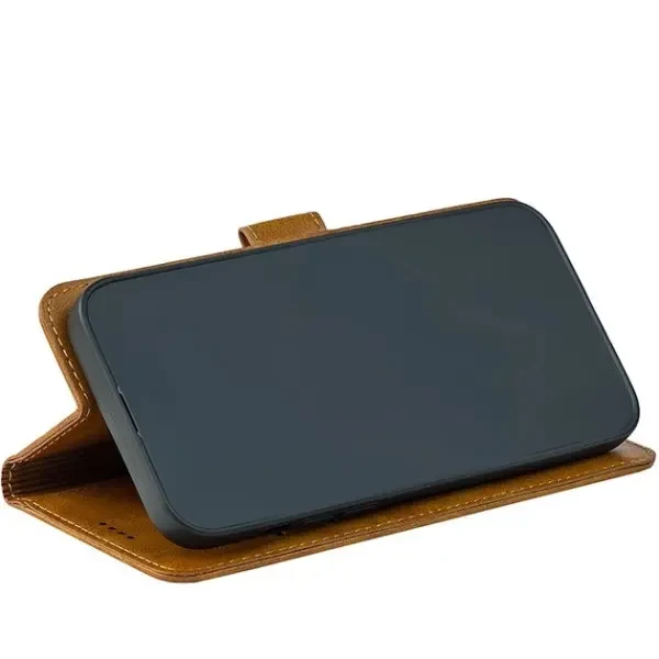 Чохол-книжка Crazy Horse Clasic для Xiaomi Redmi 15 4G Camel (Front) 3