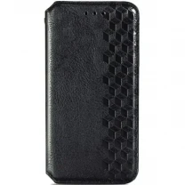 Чохол-книжка Getman Cubic для Xiaomi Redmi 12C/11A/Poco C55 Чорний