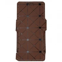 StatusSKIN Чохол-книжка StatusCASE універсальна 5.8" Ромб Коричневий